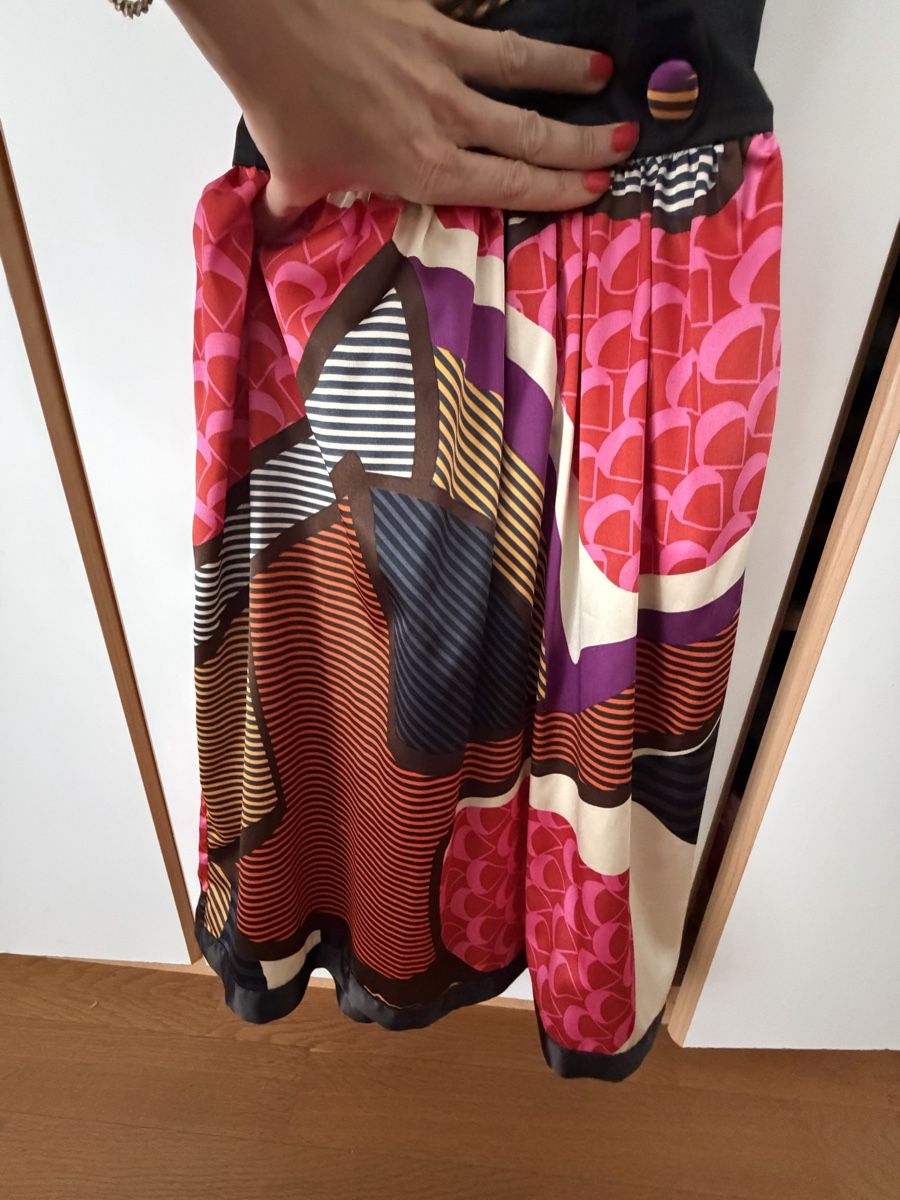 Vestiti: Satin Cocktailkleid – Usato da Luzern venduto da THINGS-11 2