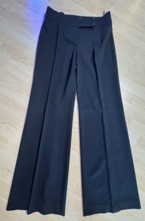 Elegante Damen Stoffhose "MANGO" - Wide - Leg - Hose