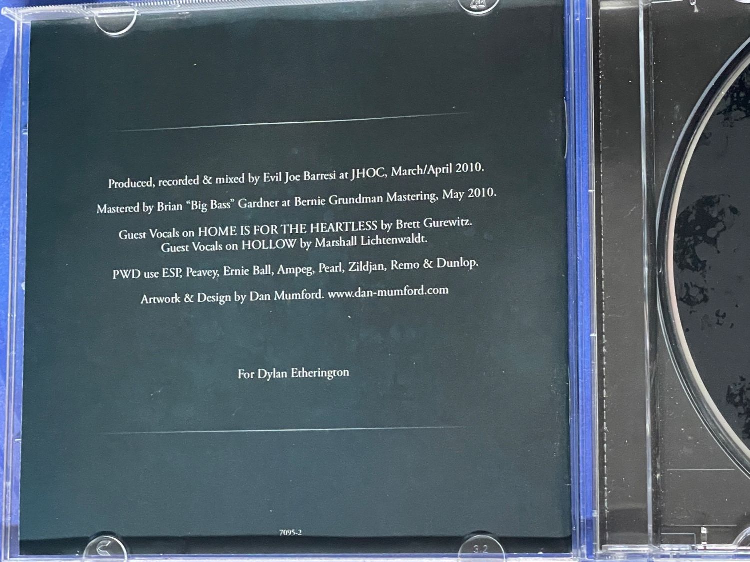 CD: Parkway Drive-Deep Blue – Usato da Muri b. Bern venduto da AdidasCollector 2