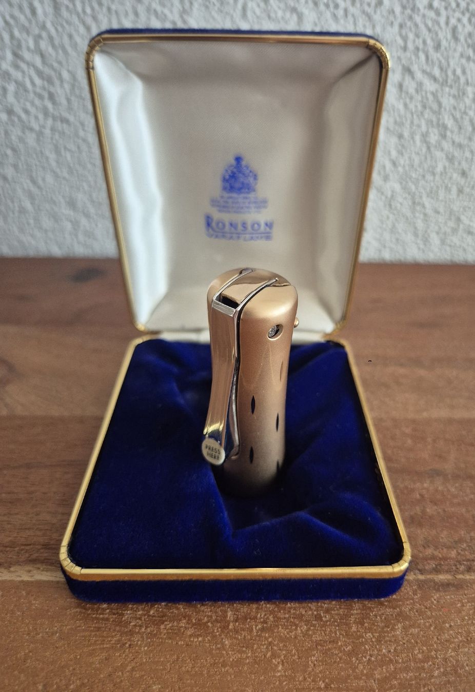 Ronson Accendini: Ronson Edelfeuerzeug inkl. Schatulle – Usato da Zürich venduto da Dalema13 2