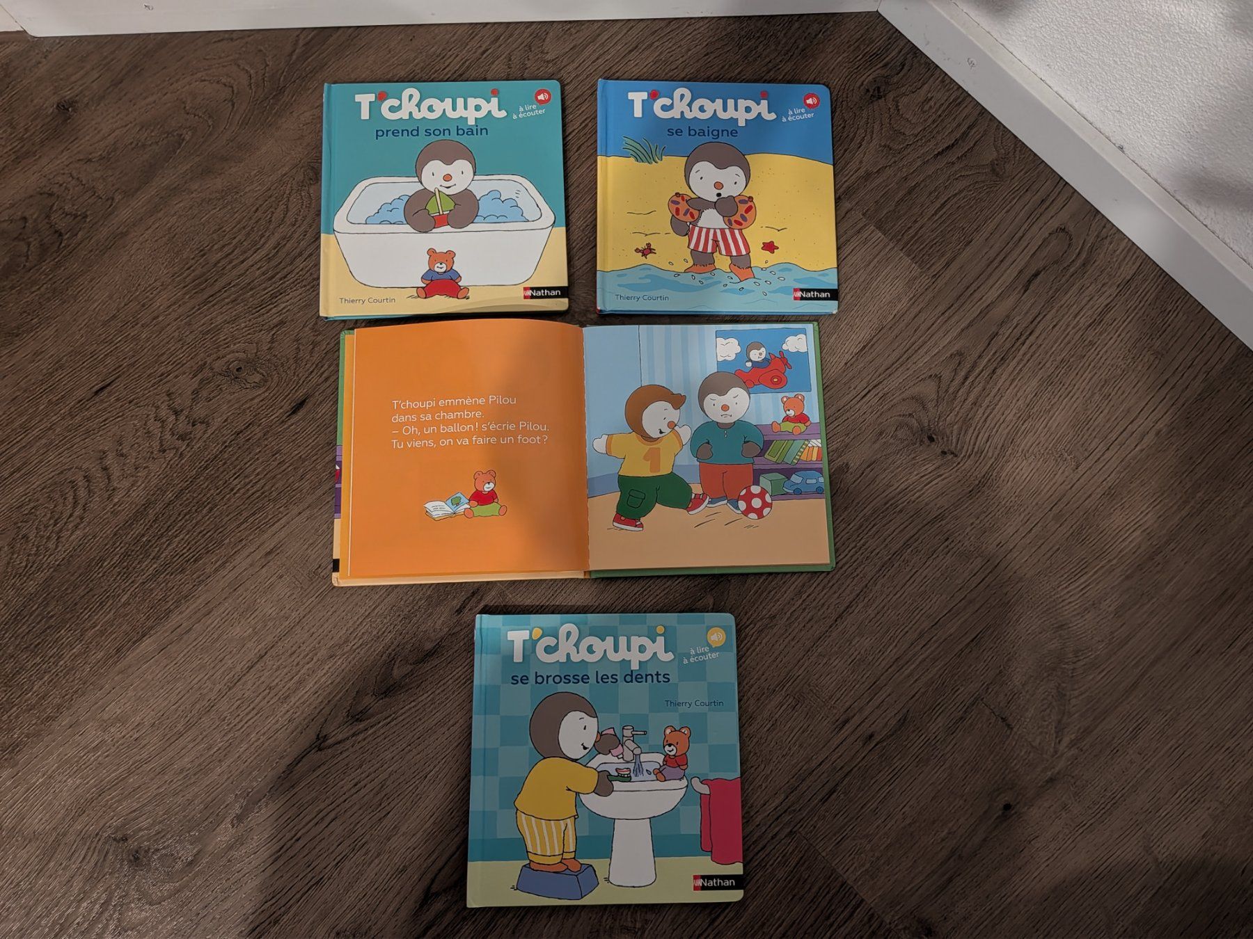 Libri: Lot 4 livres T'choupi – Usato da Brügg BE venduto da Bidou44 2