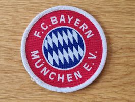Vintage FC Bayern München Textil Aufnäher Altes Logo 90er