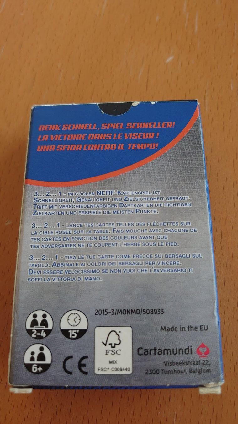 Giochi: Nerf - Kartenspiel – Usato da Kirchberg BE venduto da Myford 2