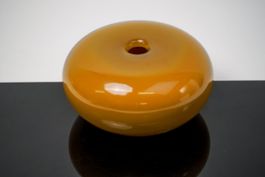 Vase galet verre soufflé, Catherine Sintes & Nicolas Morin