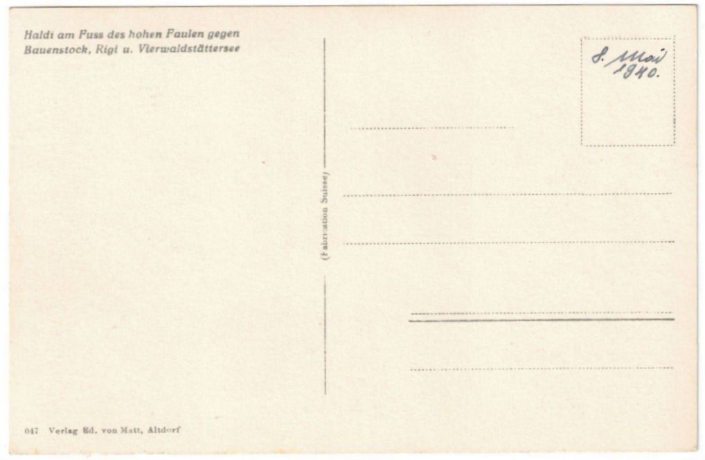 Cartoline postali: Schattdorf - Luftseilbahn Haldi Bergstation – Usato da Binningen venduto da Mountainrider 1