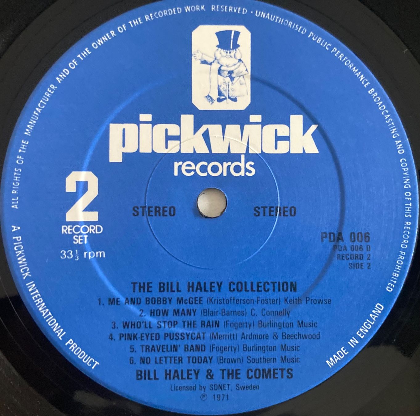 Dischi in vinile: BILL HALEY - THE BILL HALEY COLLECTION – Usato da Poliez-Pittet venduto da Newtown-Records 3