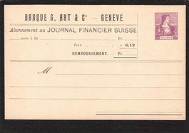 GS Banque G.Art & Cie Genève 15 Rp