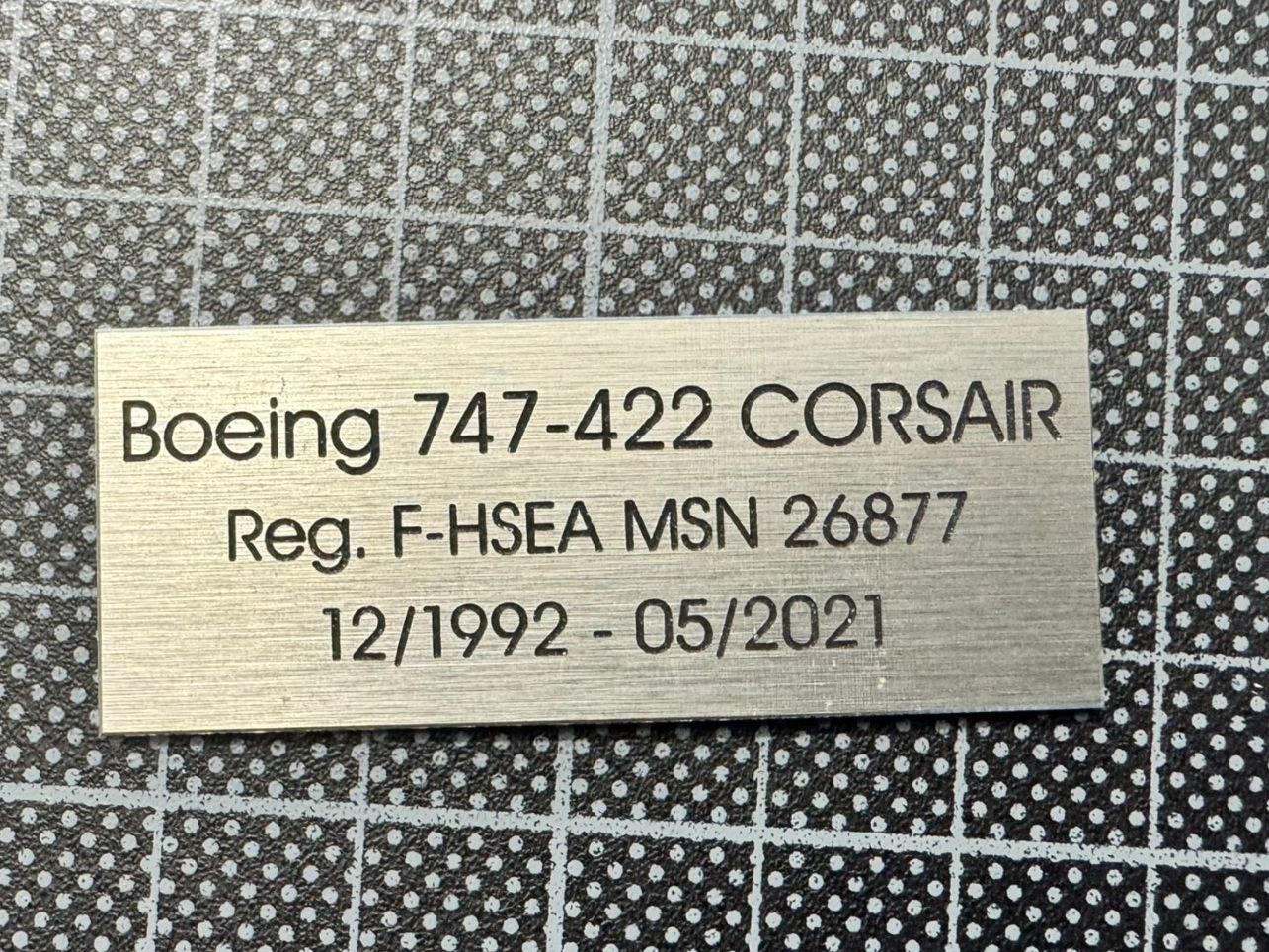 Fenster: BOEING 747 Fenster – Gebraucht aus Tübach von BonnevilleMotors 5
