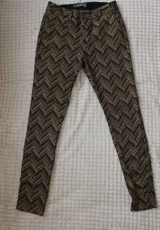 mos mosh hose braun, gr 34, glitzer, neu