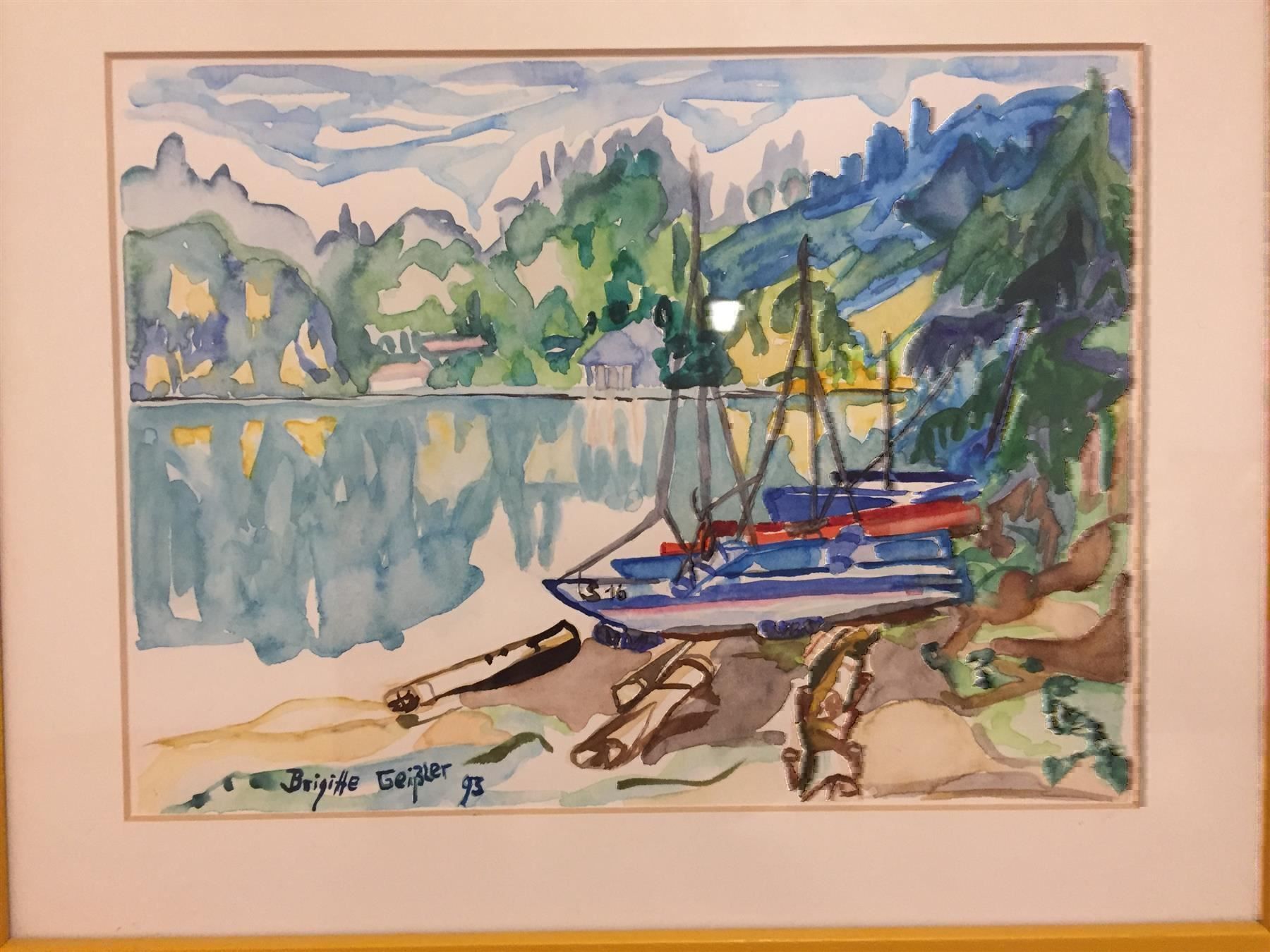 Dipinti: Aquarellbild aus Nachlass – Usato da Cormagens venduto da grizli13 2