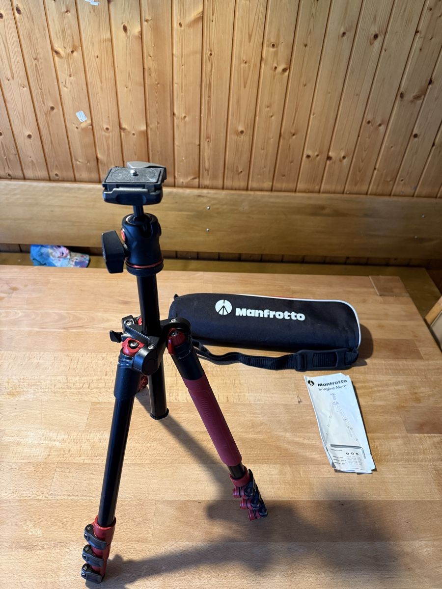 Manfrotto Sonstiges Zubehör: Manfrotto Reisestativ  mit Etui – Gebraucht aus Wolhusen von Raffi_Weber 2