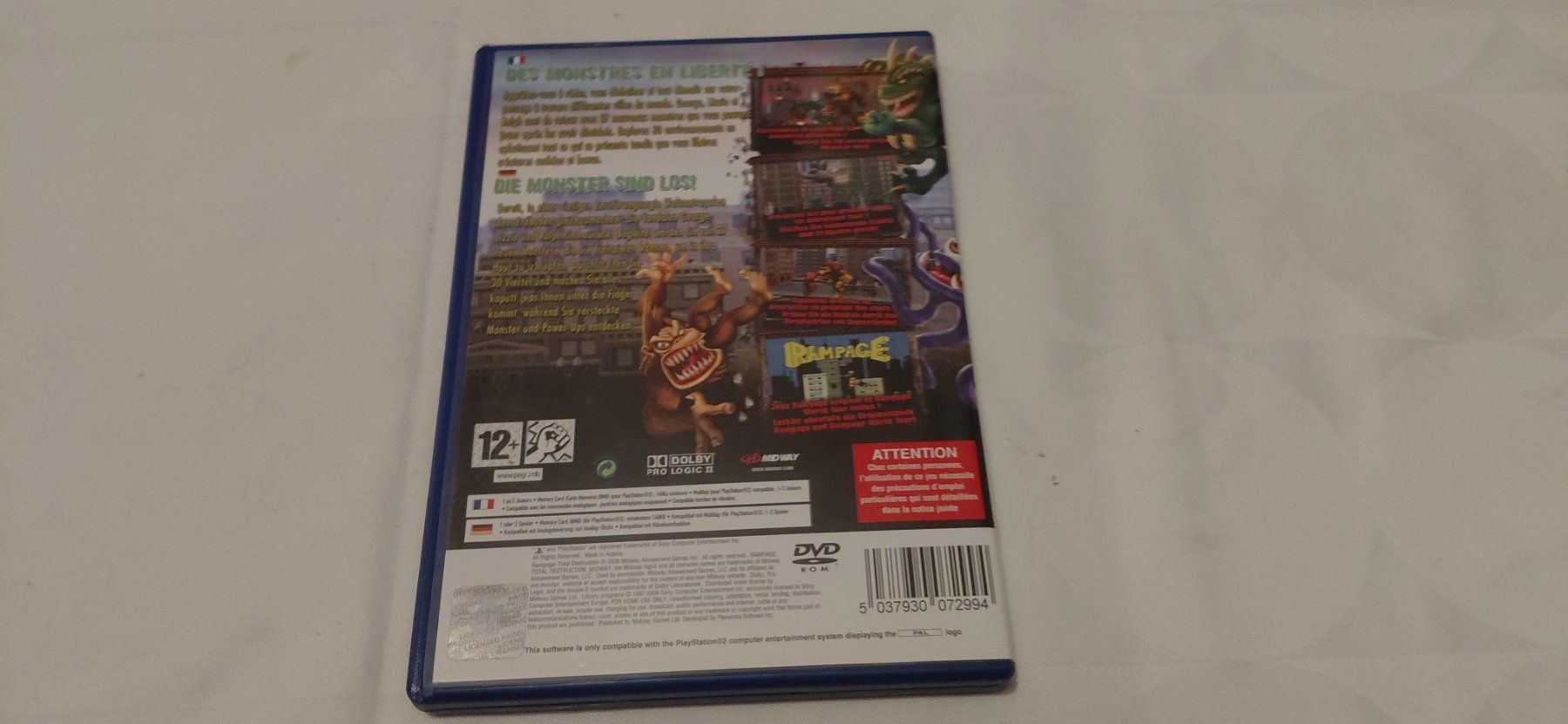 Giochi: Rampage Total Destruction PS2 / CD in gutem Zust – Usato da Gretzenbach venduto da Uli1980 2