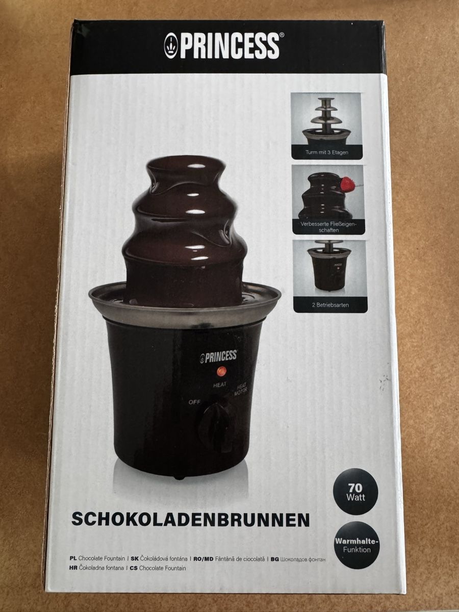 Elettrodomestici da cucina: Schokoladenbrunnen NEU originalverpackt – Nuovo e nell'imballaggio originale da Horgen venduto da st2606