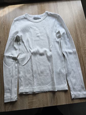 Zara Longsleeve, Weiss, Gr. 164, neuwertig