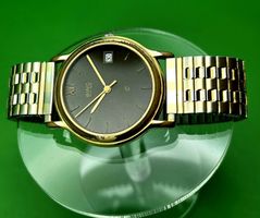 BWC SWISS ARMBANDUHR DATE Q SWISS MADE 1990er JAHREN ARMBAND