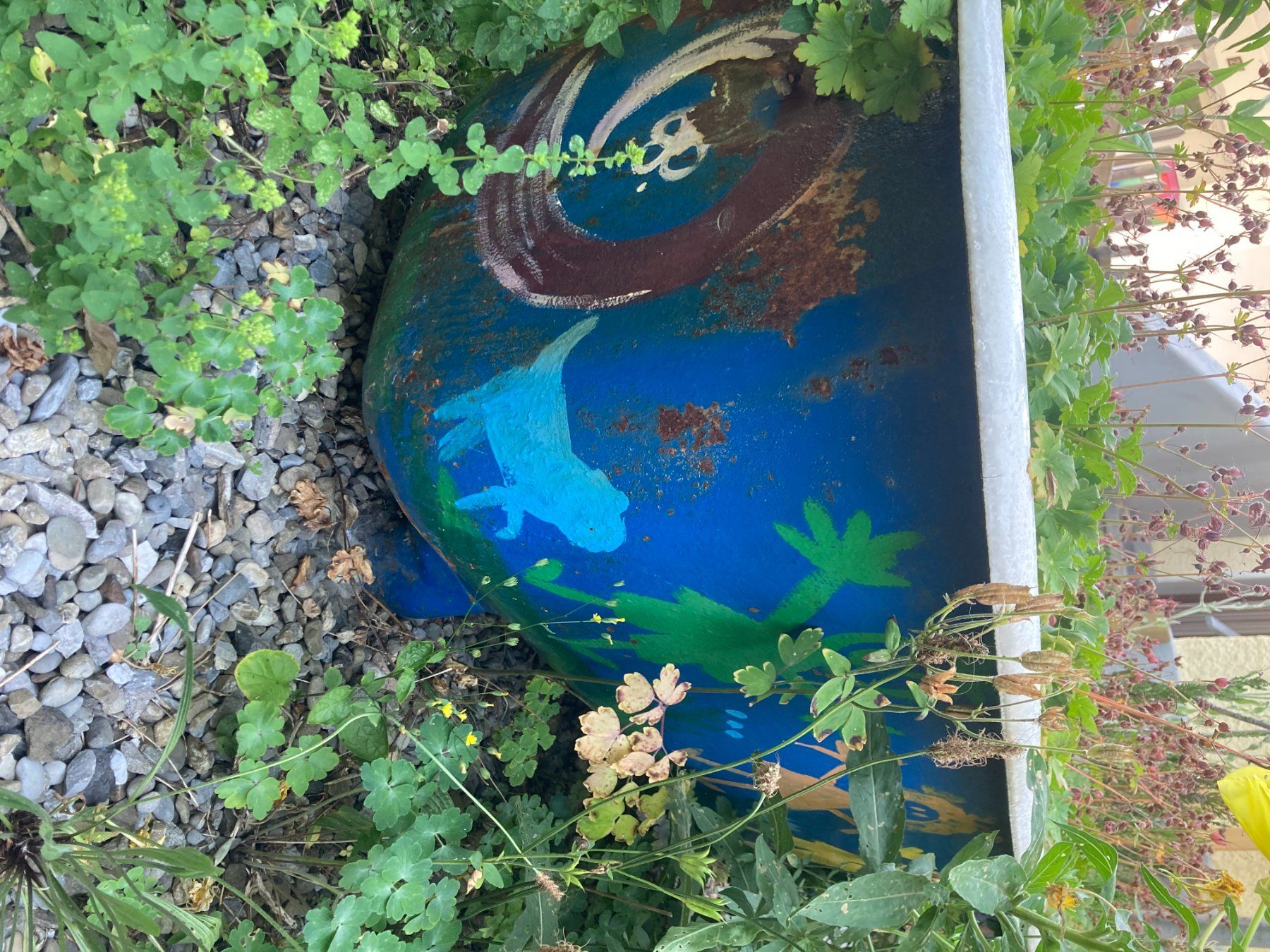 Vasche da bagno: Bemalte Gusseisenbadewanne – Usato da Spiez venduto da crew7 3