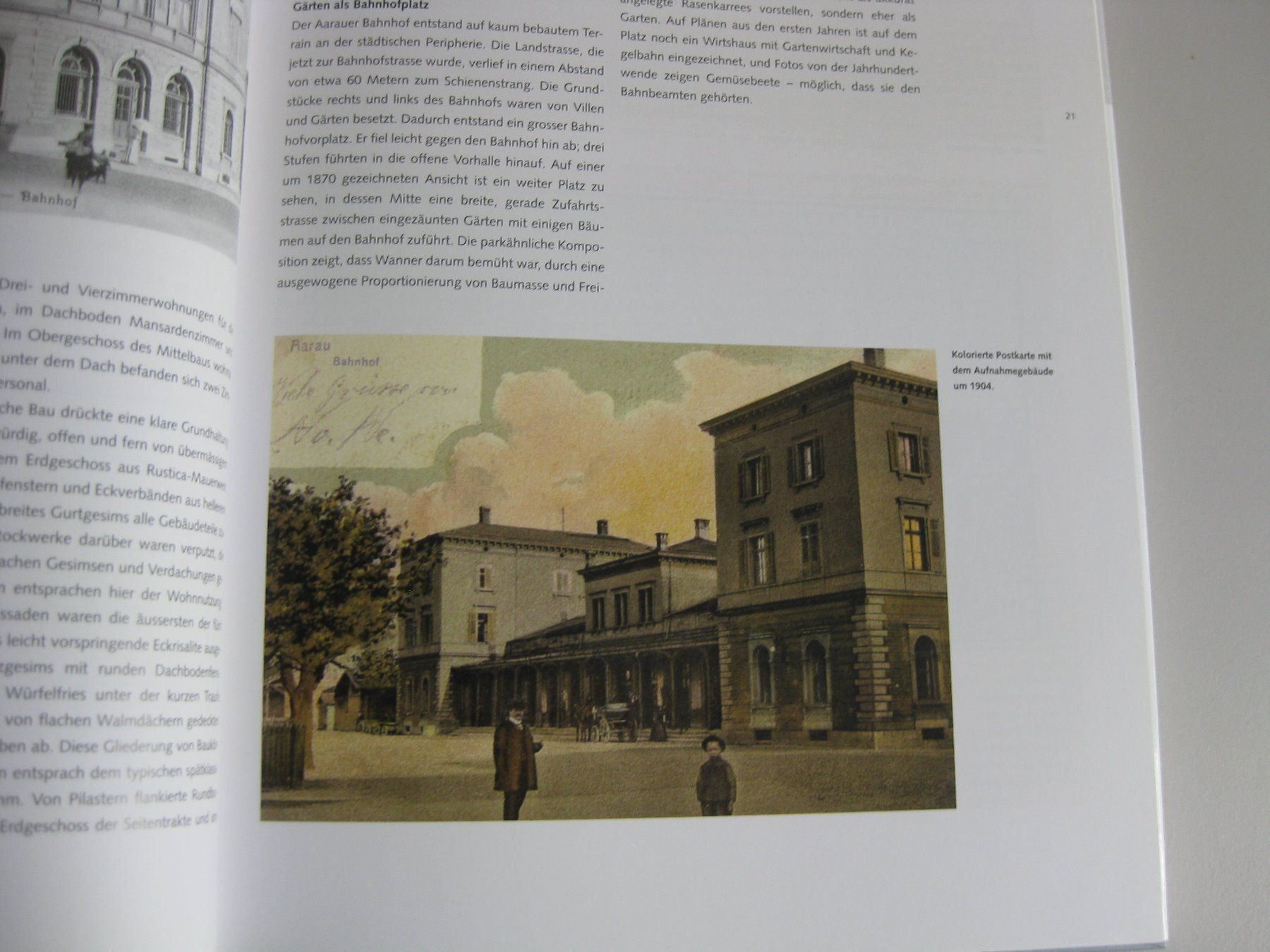 Livres: Bahnhof Aarau Chronik eines Baudenkmals,  2011 – D'occasion à Buchs ZH par swiss-train 3