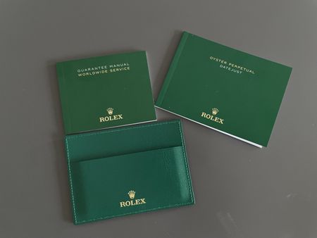 Rolex Booklet&Guarantee Manual mit Cardholder 