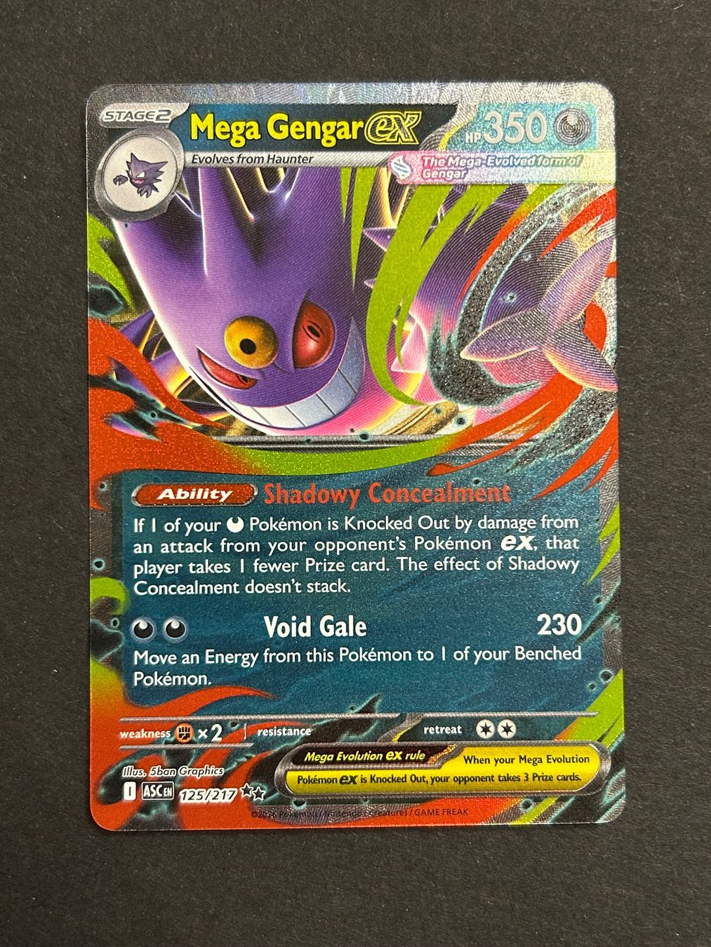 Pokémon Carte collezionabili: Mega Gengar ex DR Pokemon Ascended Hereos – Usato da Herrliberg venduto da pokehool