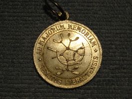 Alte Medaille Münze /  Mistelzweig Burgund Oppidum Bibracte