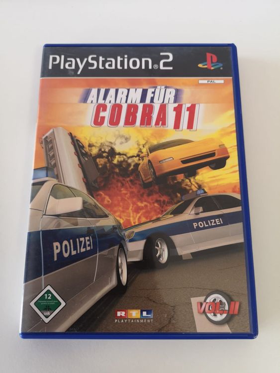 PS2 - Alarm Für Cobra 11  DE Version   Mit OVP   Gebraucht 9057226 119853