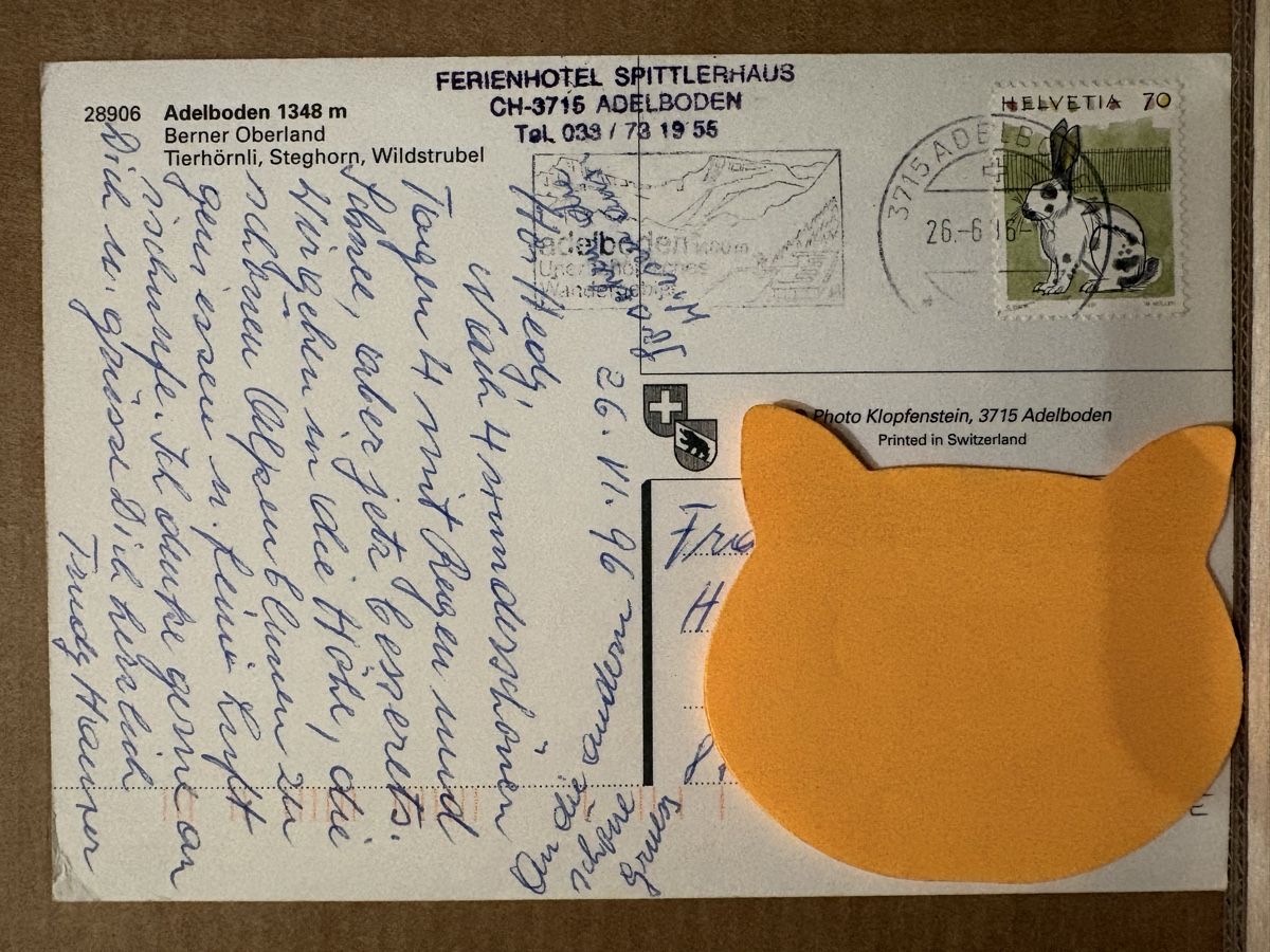 Cartes postales: AK von Adelboden – D'occasion à Rümlang par Kartenpost1 1
