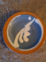Vintage Keramikteller, handarbeit aus Ton fürs Puppenhaus