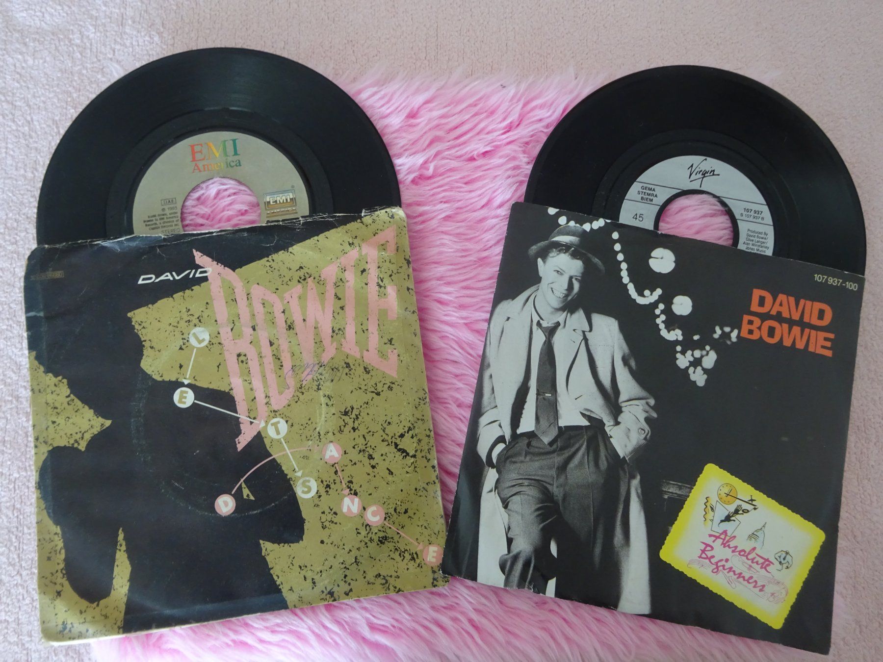 Dischi in vinile: DAVID BOWIE ** ABSOLUTE BEGINNERS ** LET'S DANCE – Usato da Luzern venduto da xrayspex99