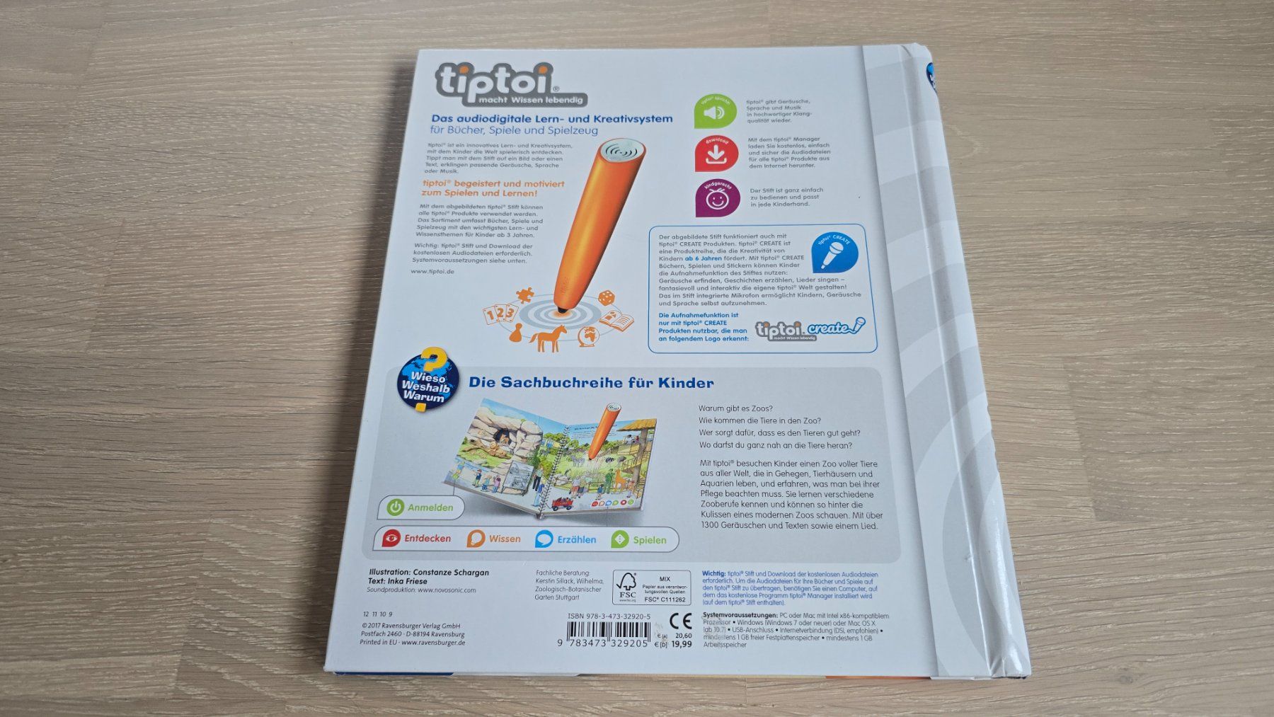 Libri: tiptoi Buch "Entdecke den Zoo" – Usato da Krattigen venduto da Sunradiostef 1