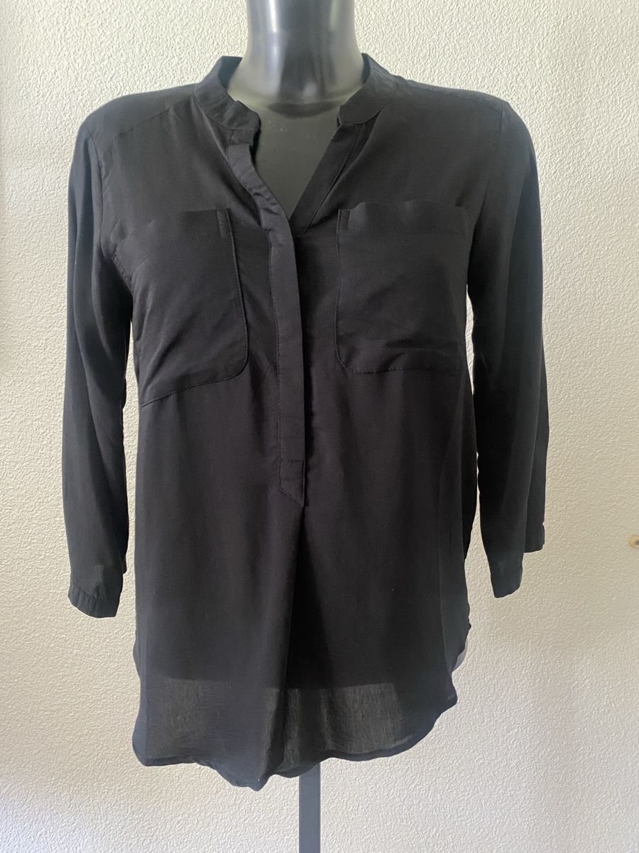 Vero Moda Camicette: Shirtbluse von Vero Moda, schwarz, Grösse S – Usato da Birmenstorf AG venduto da Midget0