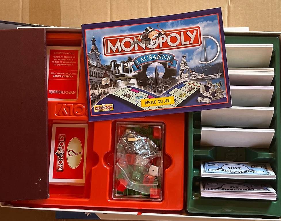 Giochi: Monopoly Lausanne – Usato da Niederwangen BE venduto da mcp_l62p 1