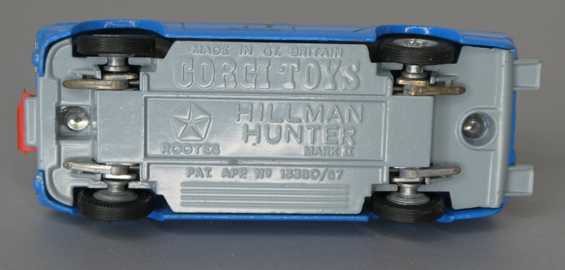 Giocattoli: Corgi Toys Hillmann Hunter, 1970 – Difettoso da Zofingen venduto da Goldengolden 6