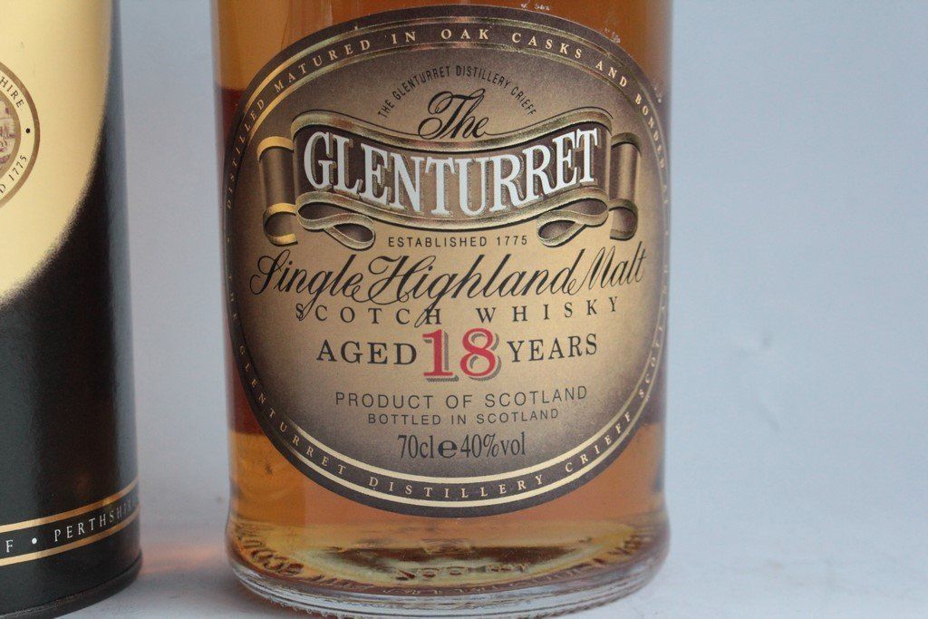 Bevande alcoliche: GLENTURRET Scotch Whisky 18 years old – Nuovo e nell'imballaggio originale da Vandoeuvres venduto da Dom-Tom 1