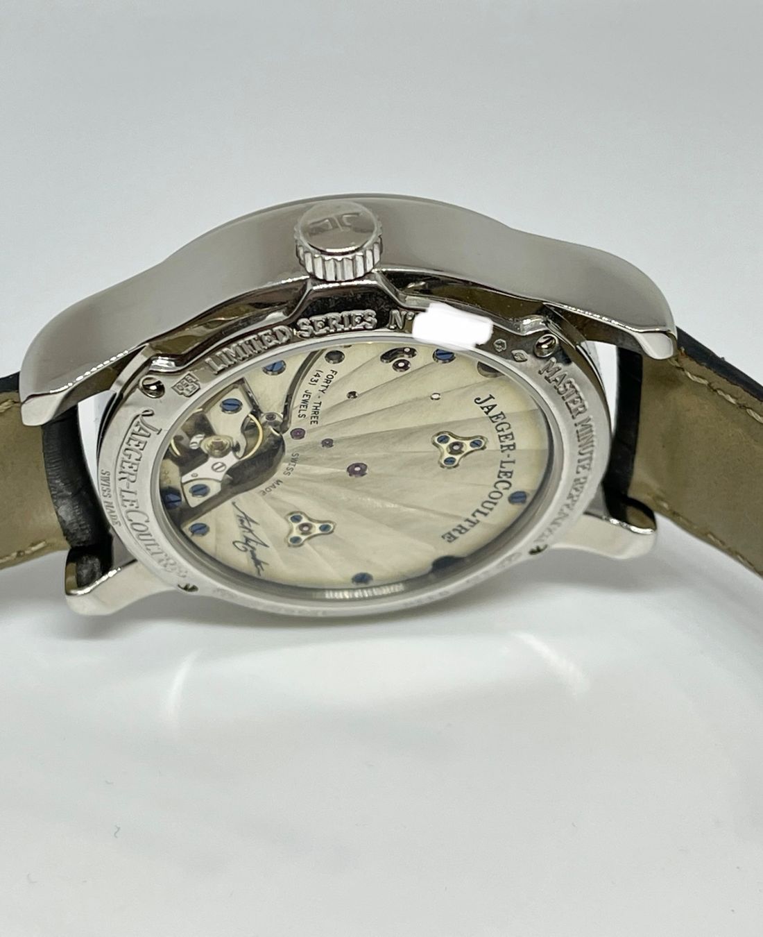 Jaeger-Lecoultre Orologi: Jaeger Le Coultre Master ripetition Minute Platinum Lmtd – Usato da Lugano venduto da Superstudiolugano 9