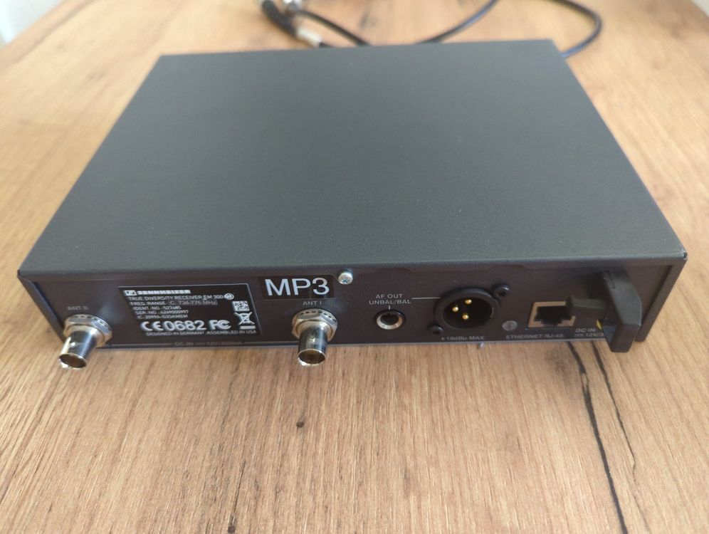 Récepteur Micro Sans Fil Sennheiser Ew 300 G3 - Bande 566-608 MHz - True Diversity - Occasion