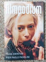 Tilda Swinton Original in person Autogramm auf Programmheft