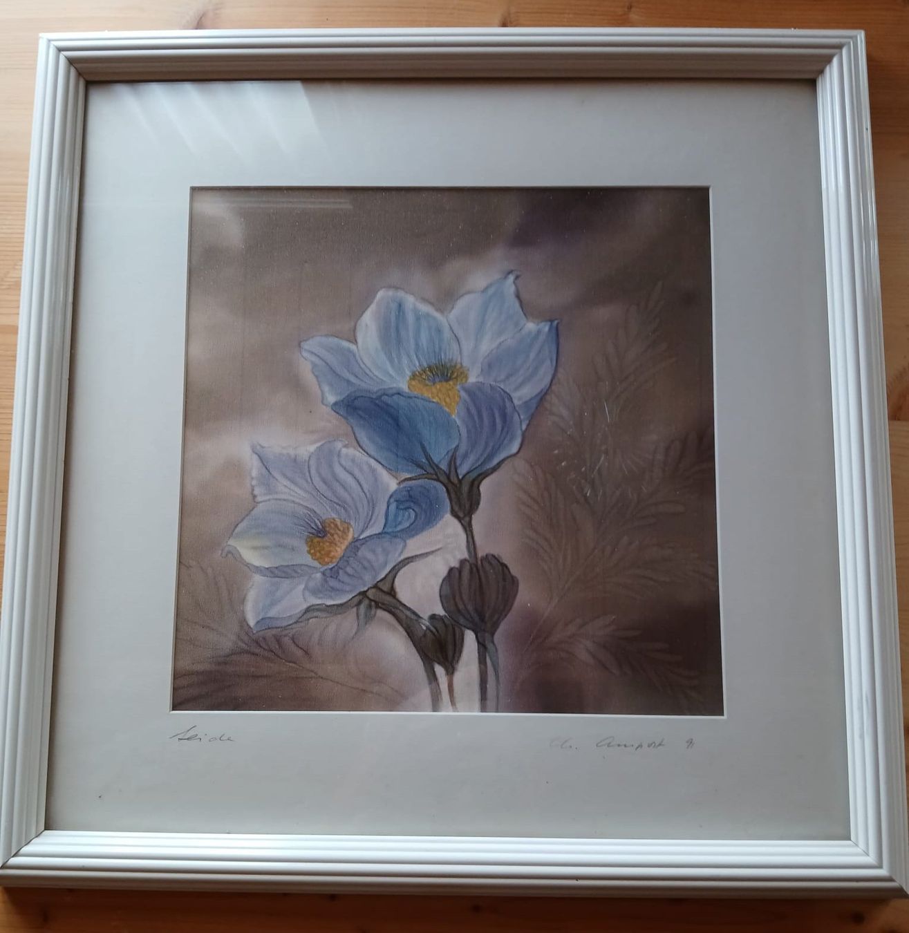 Dipinti: Aquarell-Seidenmalerei – Usato da Krauchthal venduto da mago371