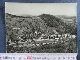 FLÜF SO AK MIT RUINE LANDSKRON VOGELSCHAU