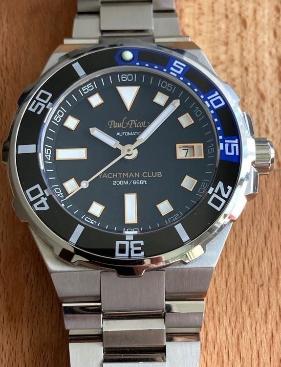 Paul Picot Orologi: Schöne Paul Picot Yachtmann – Usato da Zürich venduto da masako 1