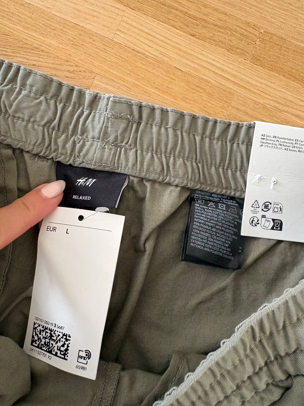 H&M Pantaloni: Herren Shorts Khaki Grösse L neu – Nuovo e nell'imballaggio originale da Zollikofen venduto da lia_f9xw 3