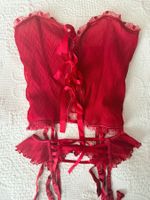 Valisere Corsage Fantasia + Strumpfhalter rot Gr. 38 NEU!!