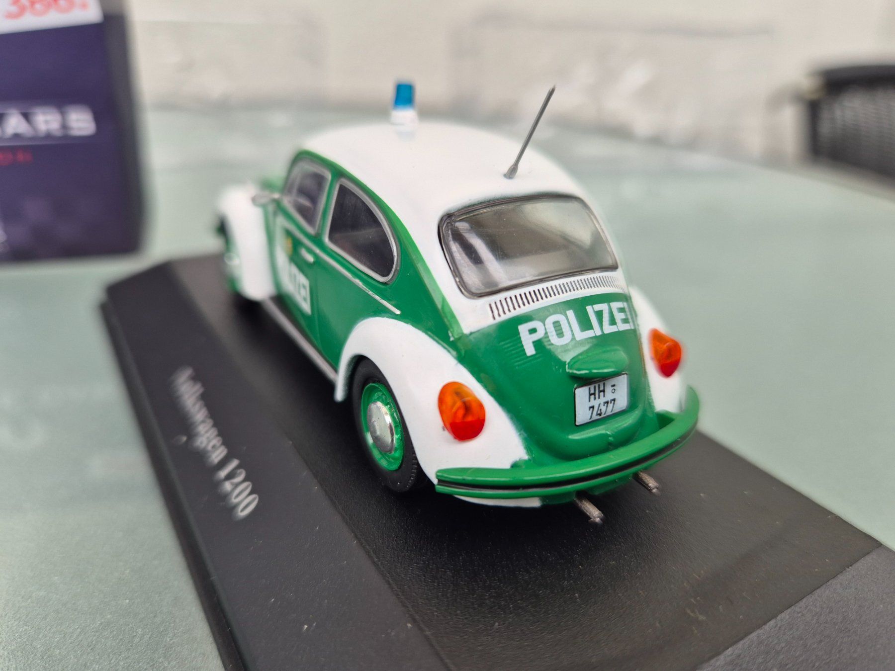 Volkswagen Modellini d'auto: VW Käfer Polizei von Atlas 1:43. – Nuovo (secondo la descrizione) da Oberbuchsiten venduto da laffite54 5