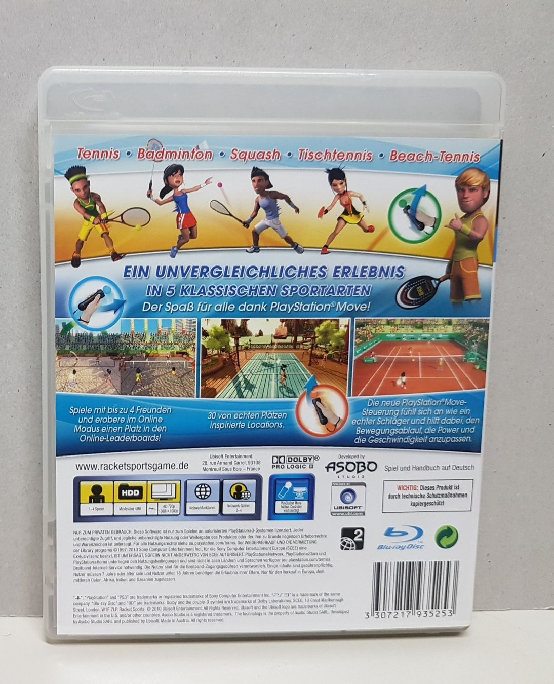 Sony Giochi: 🎾Racket Sports Move  PS 3 – Usato da Schüpfheim venduto da Games_Spielkonsolen 2