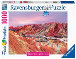 Ravensburger 1000 Teile Puzzle Regenbogenberge China