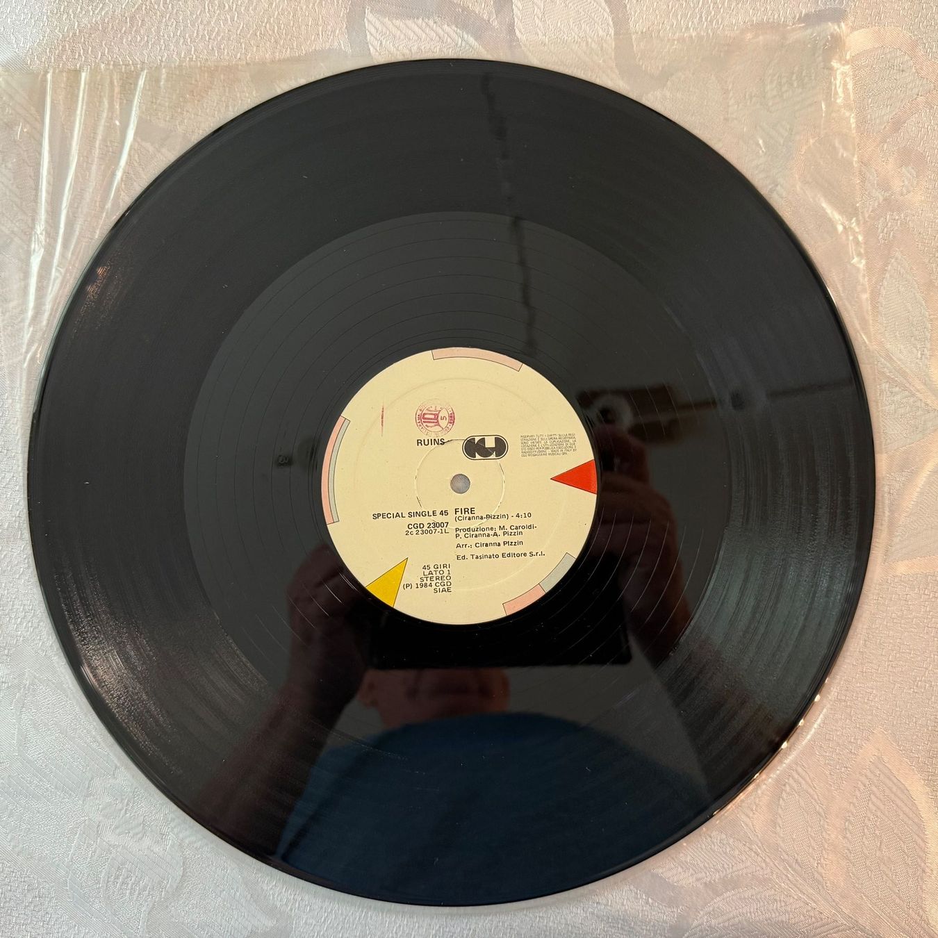 Schallplatten: RUINS - FIRE – Gebraucht aus Zürich von fehlton 2