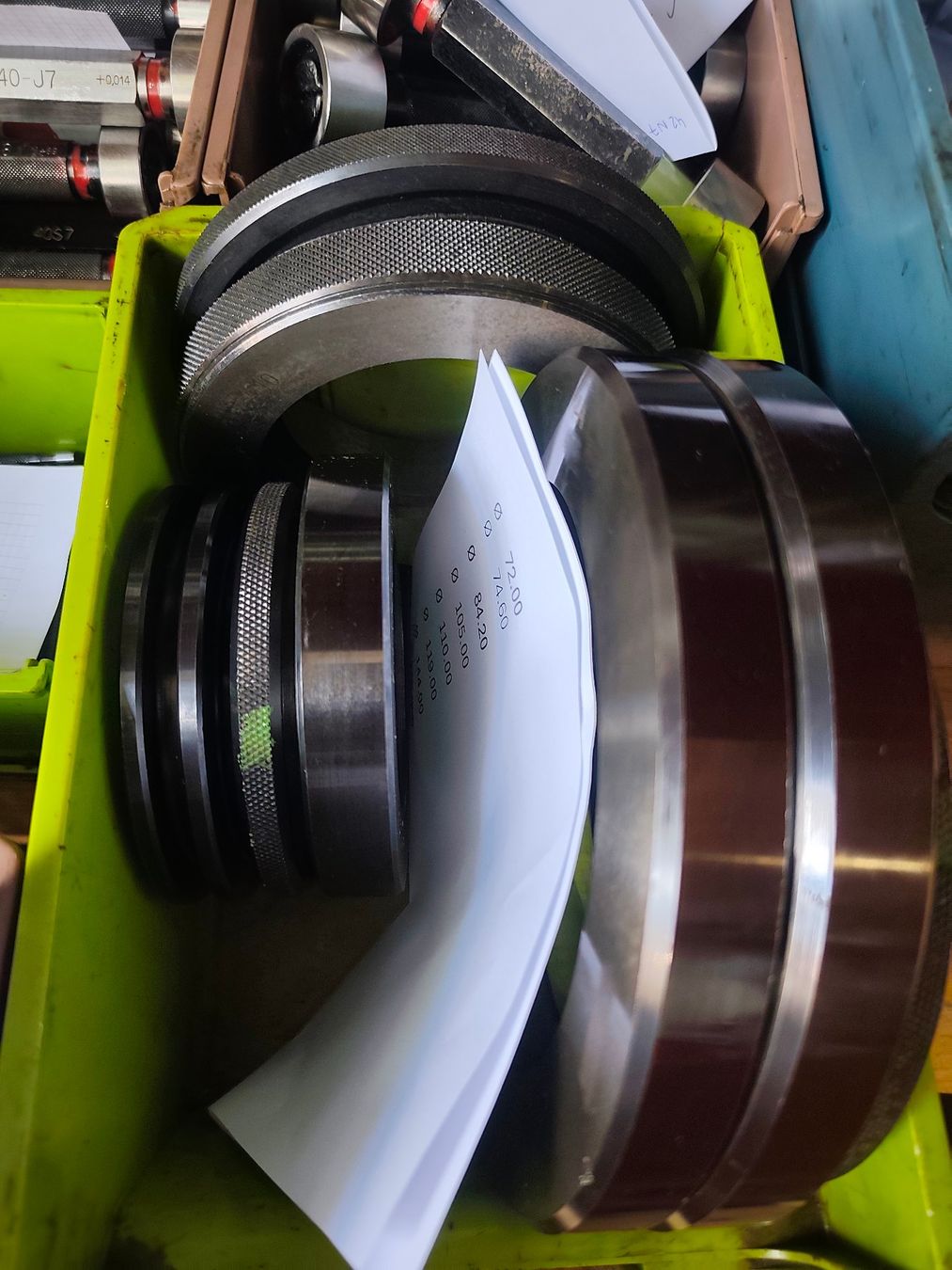 Messen: 89 Stk. diverse Prüf-und Einstellringe – Gebraucht aus Arbon von millpoint 1