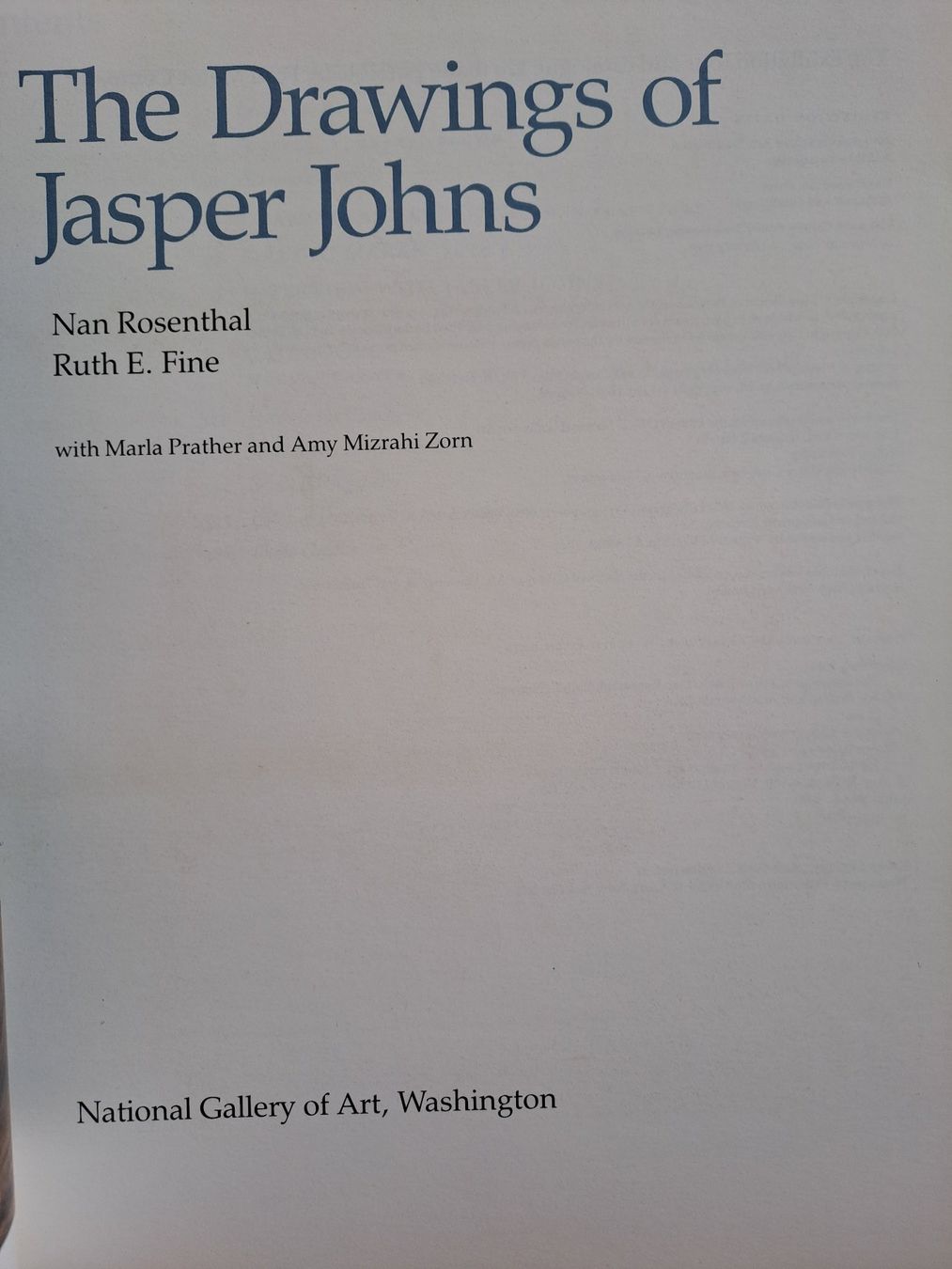 Libri: BOOK JASPERS JOHNS DRAWINGS 1990 – Usato da LAUSANNE venduto da KWEW 1