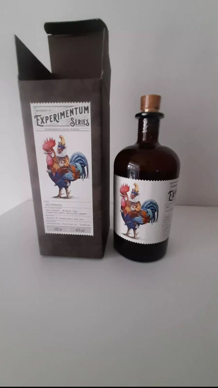 Monkey 47 Bevande alcoliche: Monkey 47 Gin Experimentum Series 2y02: Brussels #247/500 – Nuovo e nell'imballaggio originale da Bünzen venduto da hangloose74