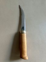 Finnisches Fischmesser mit Sägezahnung