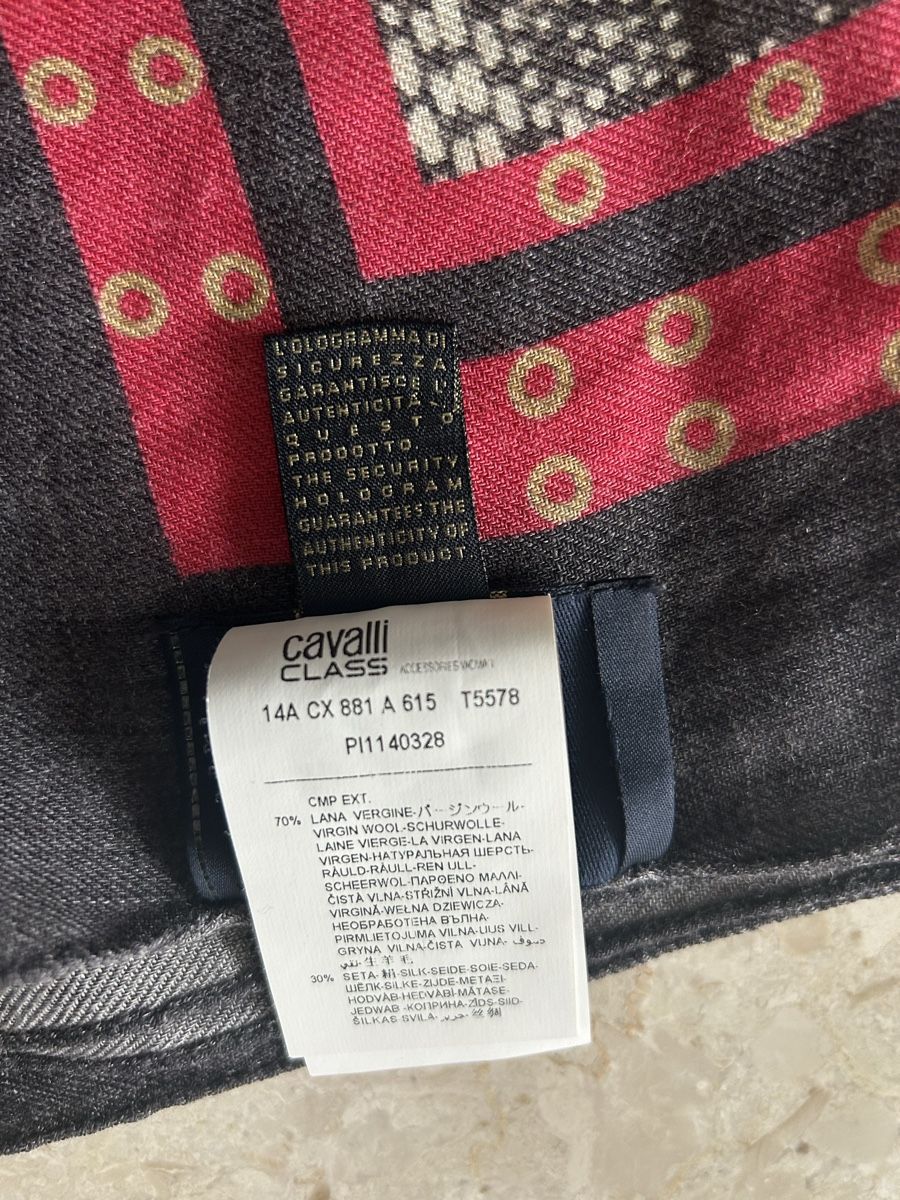Roberto Cavalli Foulard & Sciarpe: Sciarpa Cavalli CLASS – Nuovo (secondo la descrizione) da Locarno venduto da Matic04 5